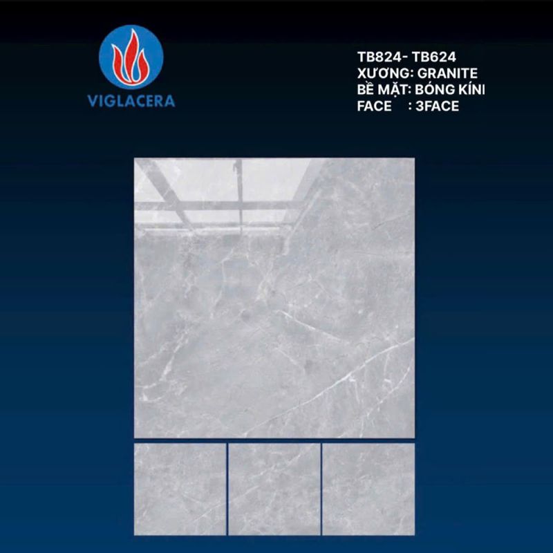 Gạch lát nền Vigalcera 80x80 TB824 - TB624