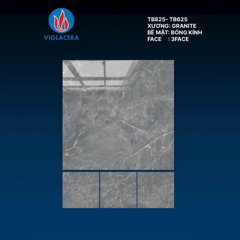 Gạch lát nền Vigalcera 80x80 TB825 - TB625