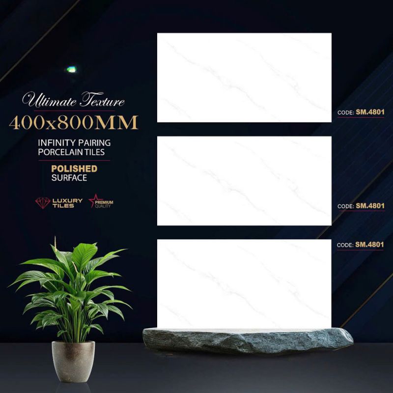 Gạch ốp tường Viglacera kích thước 40x80 SM.4801